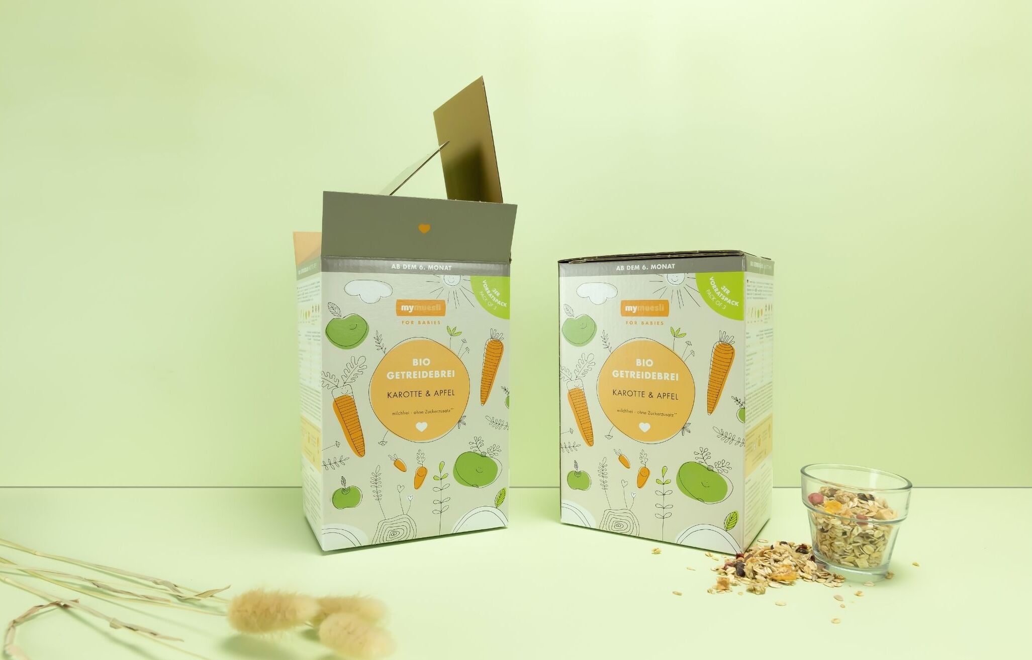 Nachhaltige Faltschachteln aus Wellpappe aus Naturkarton